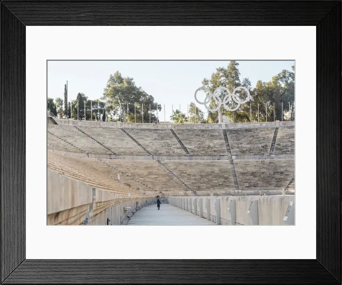 Framed Print : Panathenaic Stadium (site of the first modern day Olympic games in 1896) Athens, Greece Framed Print : Panathenaic Stadium (site of the first modern day Olympic games in 1896) Athens, Greece