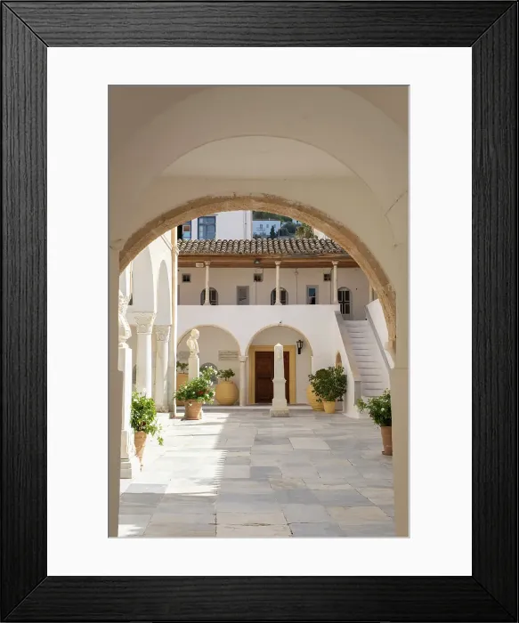 Framed Print : Orthodox Cathedral Church, Hydra Town, Hydra (Ydra) Island, Saronic Islands, Greece Framed Print : Orthodox Cathedral Church, Hydra Town, Hydra (Ydra) Island, Saronic Islands, Greece