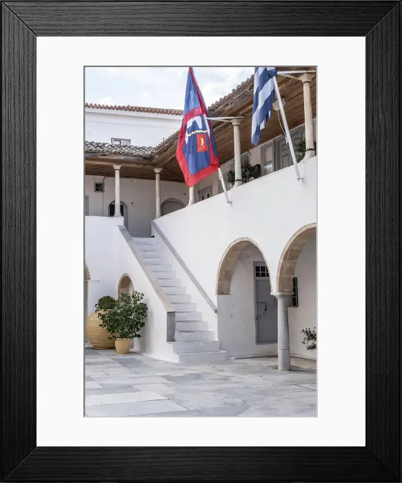 Framed Print : Orthodox Cathedral Church, Hydra Town, Hydra (Ydra) Island, Saronic Islands, Greece Framed Print : Orthodox Cathedral Church, Hydra Town, Hydra (Ydra) Island, Saronic Islands, Greece