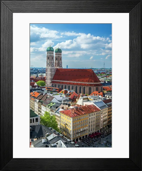 Framed Print : Frauenkirche church, Munich, Bavaria, Germany Framed Print : Frauenkirche church, Munich, Bavaria, Germany