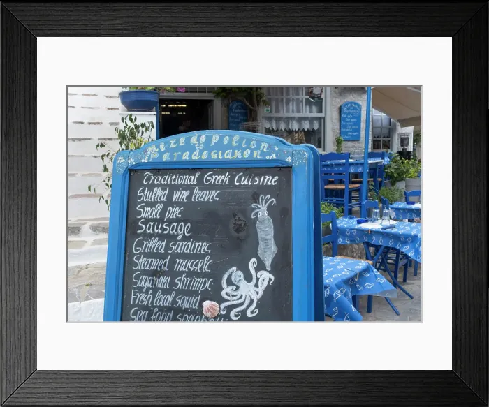 Framed Print : Taverna in Hydra Town, Hydra (Ydra), Saronic Islands, Greece Framed Print : Taverna in Hydra Town, Hydra (Ydra), Saronic Islands, Greece