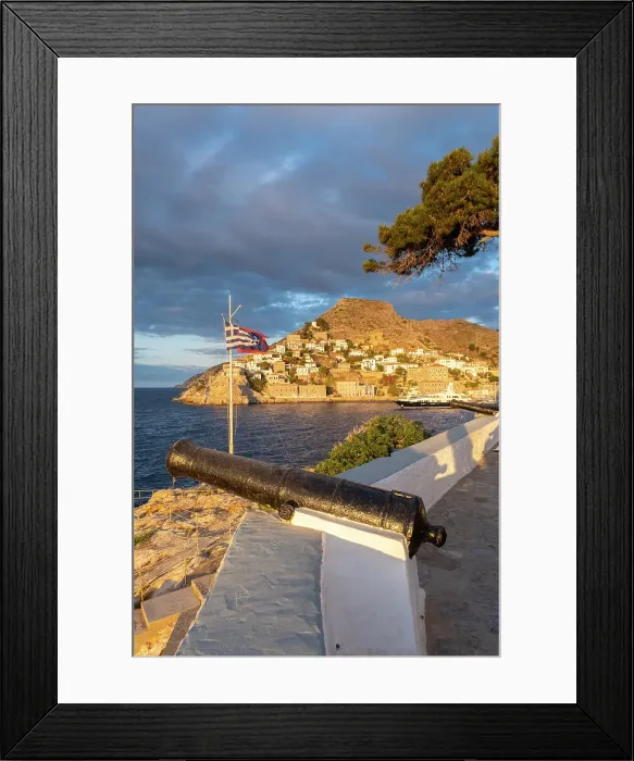 Framed Print : Harbour of Hydra Town, Hydra (Ydra), Saronic Islands, Greece Framed Print : Harbour of Hydra Town, Hydra (Ydra), Saronic Islands, Greece