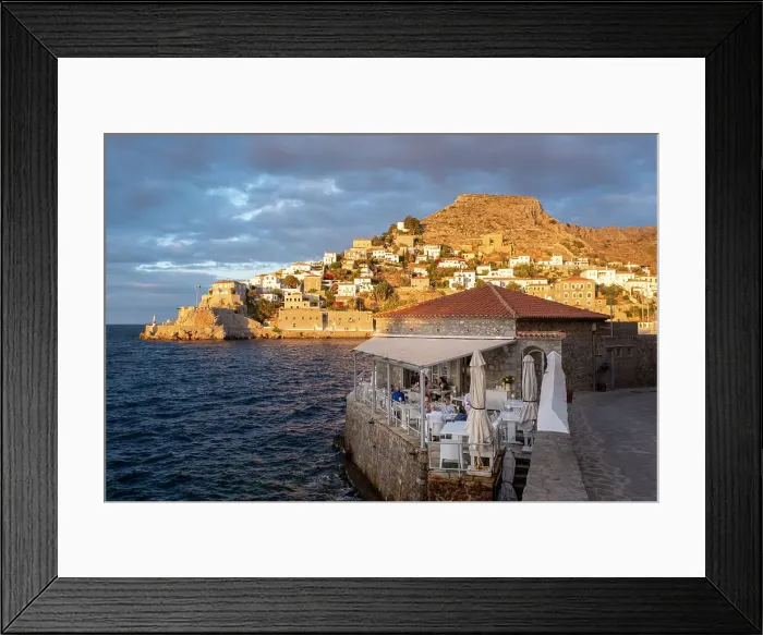 Framed Print : Harbour of Hydra Town, Hydra (Ydra), Saronic Islands, Greece Framed Print : Harbour of Hydra Town, Hydra (Ydra), Saronic Islands, Greece