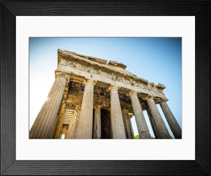 Framed Print : Temple of Hephaestus, Ancient Agora of Athens, Athens, Greece Framed Print : Temple of Hephaestus, Ancient Agora of Athens, Athens, Greece