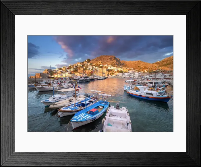 Framed Print : Harbour of Hydra Town, Hydra (Ydra), Saronic Islands, Greece Framed Print : Harbour of Hydra Town, Hydra (Ydra), Saronic Islands, Greece