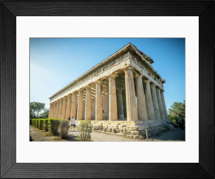 Framed Print : Temple of Hephaestus, Ancient Agora of Athens, Athens, Greece Framed Print : Temple of Hephaestus, Ancient Agora of Athens, Athens, Greece