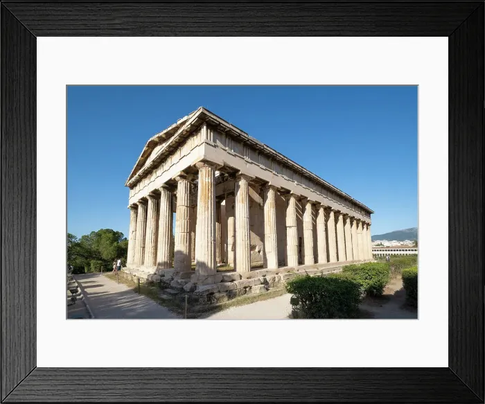 Framed Print : Temple of Hephaestus, Ancient Agora of Athens, Athens, Greece Framed Print : Temple of Hephaestus, Ancient Agora of Athens, Athens, Greece
