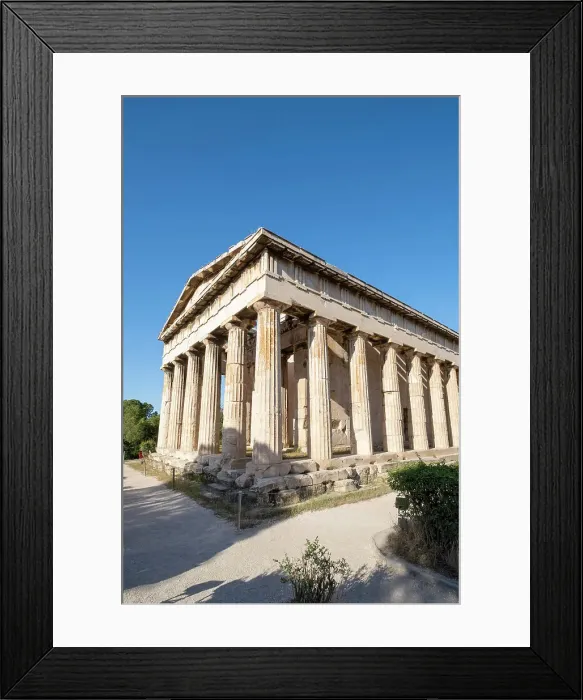 Framed Print : Temple of Hephaestus, Ancient Agora of Athens, Athens, Greece Framed Print : Temple of Hephaestus, Ancient Agora of Athens, Athens, Greece