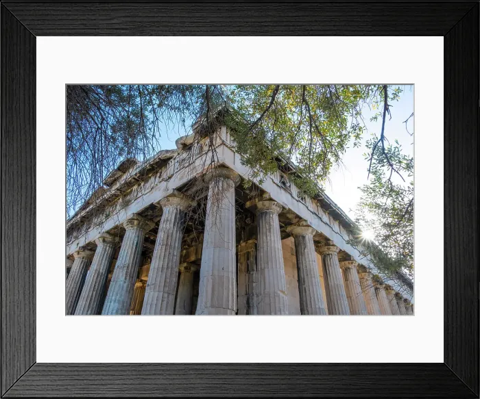 Framed Print : Temple of Hephaestus, Ancient Agora of Athens, Athens, Greece Framed Print : Temple of Hephaestus, Ancient Agora of Athens, Athens, Greece