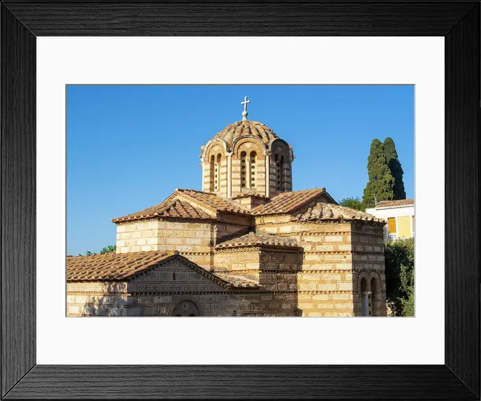 Framed Print : Holy Church of the Holy Apostles of Solakis, Ancient Agora of Athens, Athens, Greece Framed Print : Holy Church of the Holy Apostles of Solakis, Ancient Agora of Athens, Athens, Greece