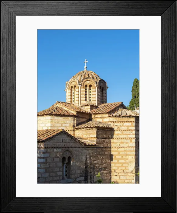 Framed Print : Holy Church of the Holy Apostles of Solakis, Ancient Agora of Athens, Athens, Greece Framed Print : Holy Church of the Holy Apostles of Solakis, Ancient Agora of Athens, Athens, Greece