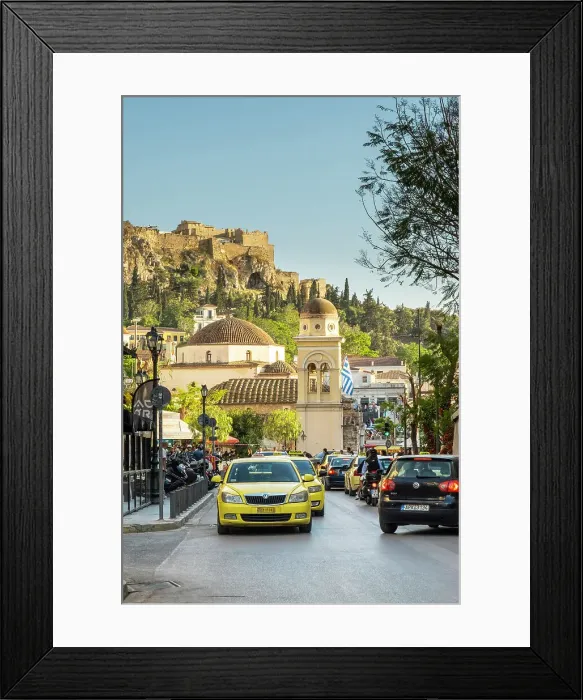 Framed Print : Monastiraki district, Athens, Greece Framed Print : Monastiraki district, Athens, Greece