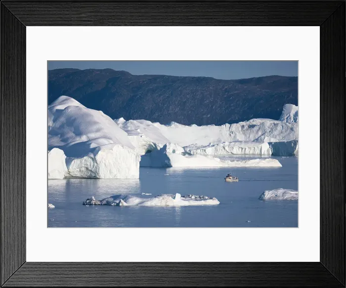 Framed Print : Ilulissat icefjord, Ilulissat, Greenland Framed Print : Ilulissat icefjord, Ilulissat, Greenland