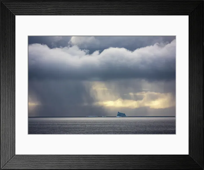 Framed Print : Icebergs off the coast of Etah in the High Arctic, Northern Greenland Framed Print : Icebergs off the coast of Etah in the High Arctic, Northern Greenland