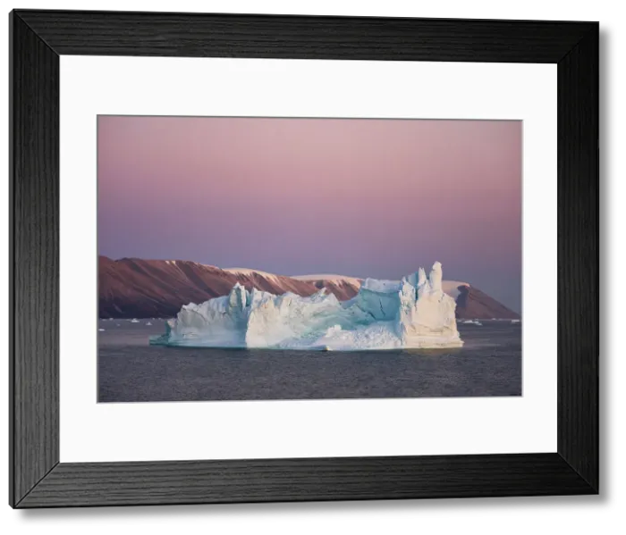Framed Print : Icebergs at sunrise off of Qaanaaq formerly known as Thule or New Thule, is the main town in the northern part of the Avannaata municipality in northwestern Greenland Framed Print : Icebergs at sunrise off of Qaanaaq formerly known as Thule or New Thule, is the main town in the northern part of the Avannaata municipality in northwestern Greenland