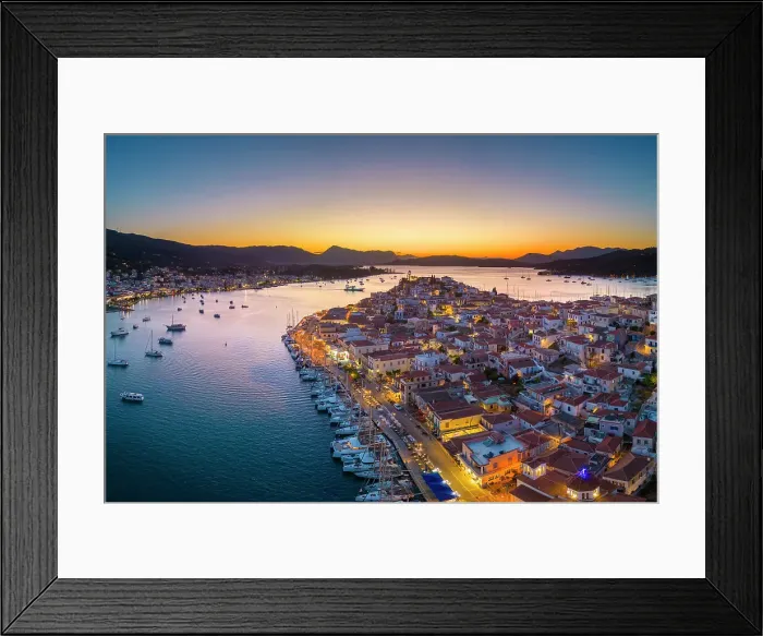 Framed Print : Poros, Saronic Islands, Greece Framed Print : Poros, Saronic Islands, Greece