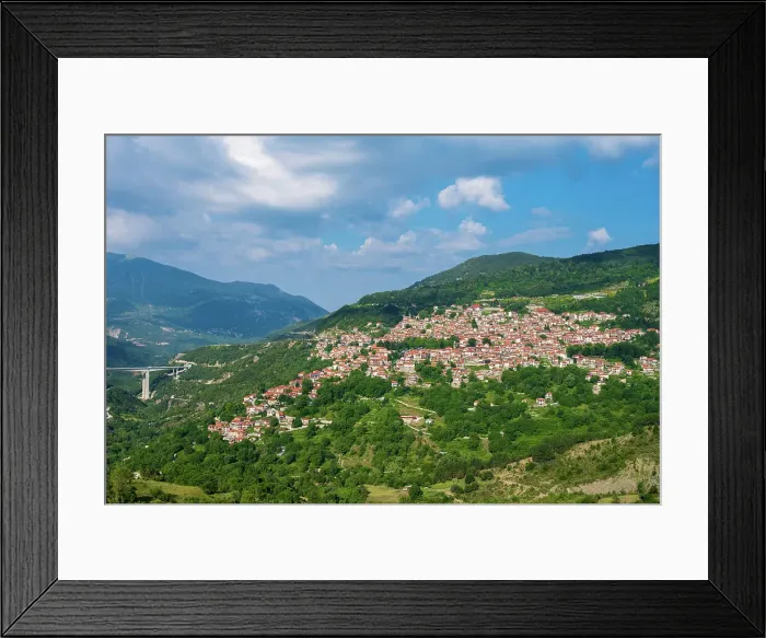 Framed Print : Metsevo, Epirus, Greece Framed Print : Metsevo, Epirus, Greece
