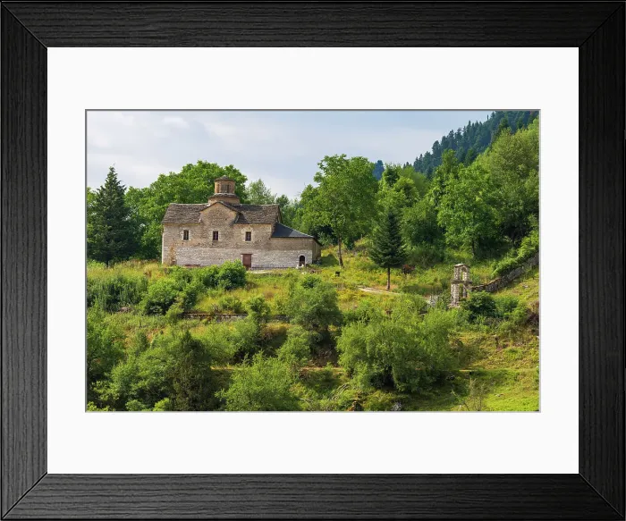 Framed Print : Church outside of Metsevo, Epirus, Greece Framed Print : Church outside of Metsevo, Epirus, Greece