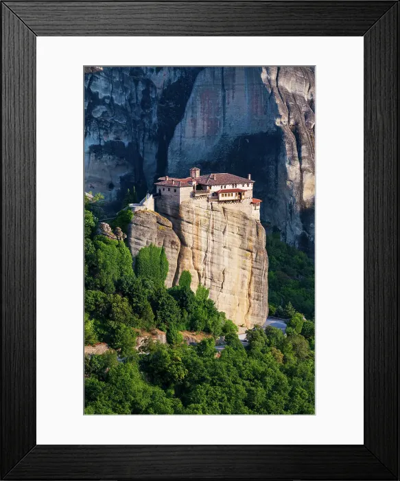 Framed Print : Greece, Thessaly, Meteora (UNESCO World Heritage Site) Framed Print : Greece, Thessaly, Meteora (UNESCO World Heritage Site)