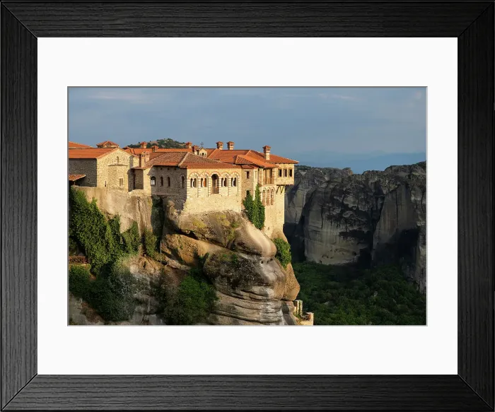 Framed Print : Greece, Thessaly, Meteora (UNESCO World Heritage Site) Framed Print : Greece, Thessaly, Meteora (UNESCO World Heritage Site)