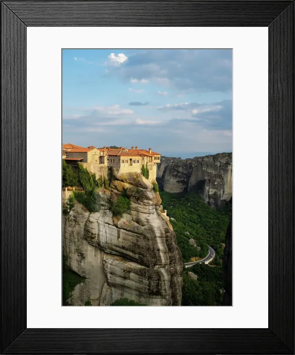 Framed Print : Greece, Thessaly, Meteora (UNESCO World Heritage Site) Framed Print : Greece, Thessaly, Meteora (UNESCO World Heritage Site)