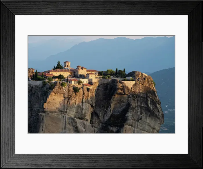 Framed Print : Greece, Thessaly, Meteora (UNESCO World Heritage Site) Framed Print : Greece, Thessaly, Meteora (UNESCO World Heritage Site)