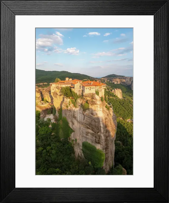 Framed Print : Greece, Thessaly, Meteora (UNESCO World Heritage Site) Framed Print : Greece, Thessaly, Meteora (UNESCO World Heritage Site)