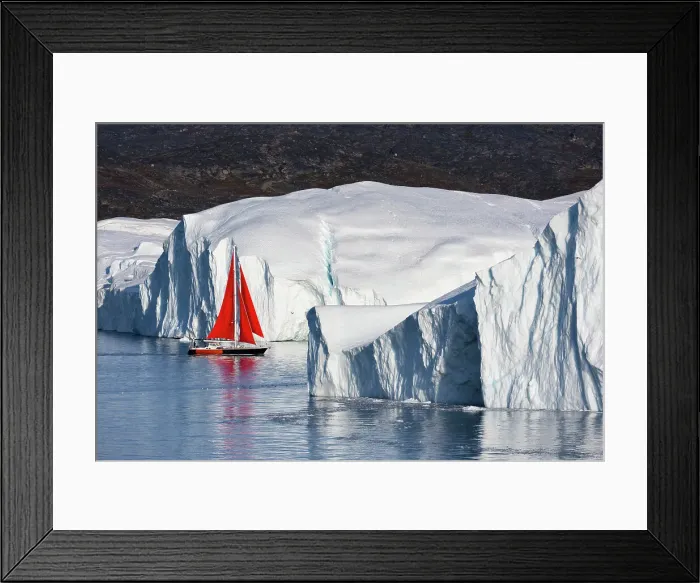 Framed Print : Ilulissat icefjord, Ilulissat, Greenland Framed Print : Ilulissat icefjord, Ilulissat, Greenland