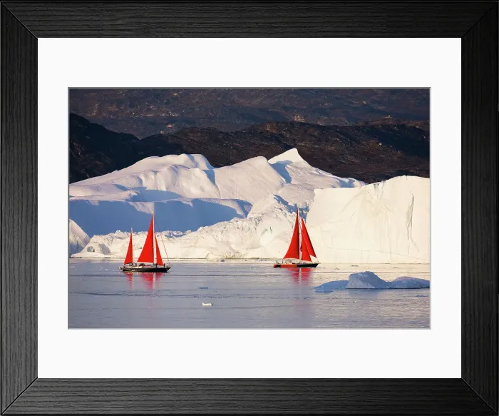 Framed Print : Ilulissat icefjord, Ilulissat, Greenland Framed Print : Ilulissat icefjord, Ilulissat, Greenland