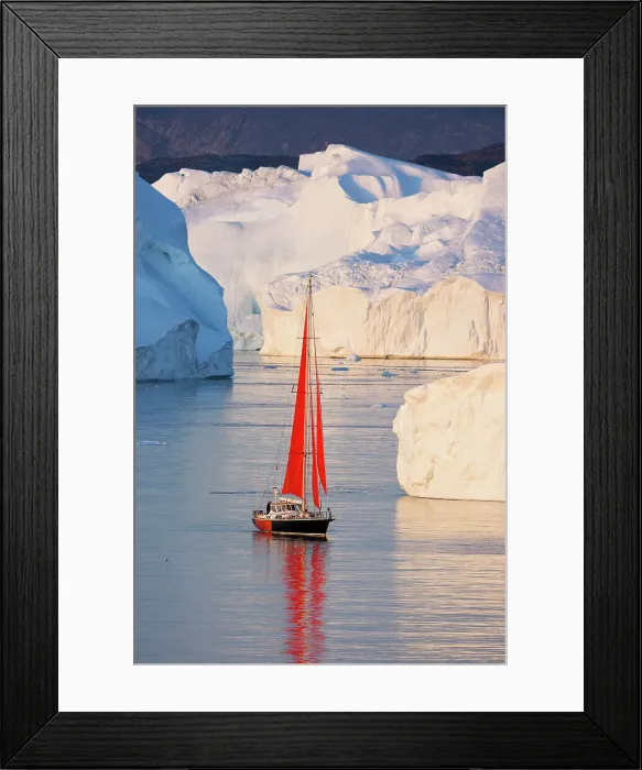 Framed Print : Ilulissat icefjord, Ilulissat, Greenland Framed Print : Ilulissat icefjord, Ilulissat, Greenland