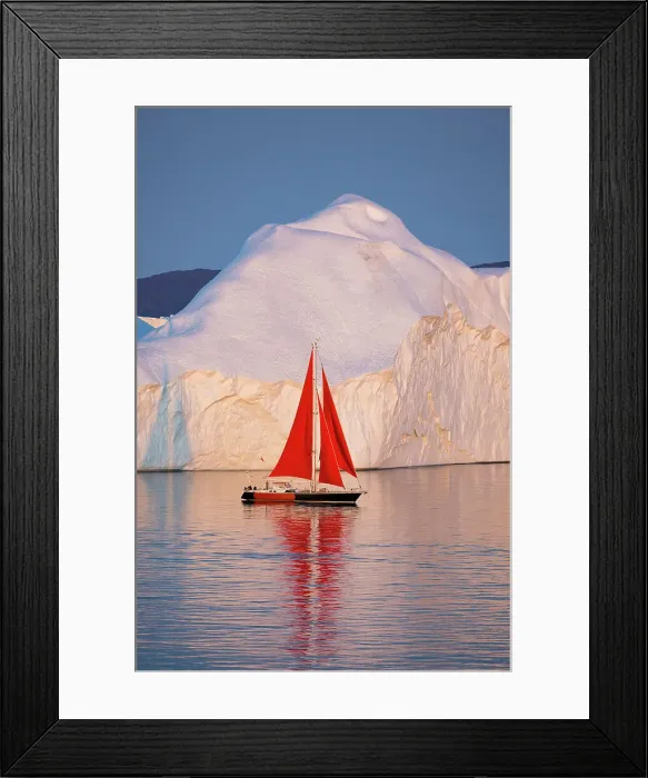 Framed Print : Ilulissat icefjord, Ilulissat, Greenland Framed Print : Ilulissat icefjord, Ilulissat, Greenland