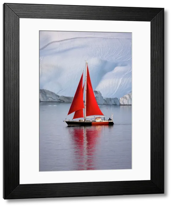 Framed Print : Ilulissat icefjord, Ilulissat, Greenland Framed Print : Ilulissat icefjord, Ilulissat, Greenland