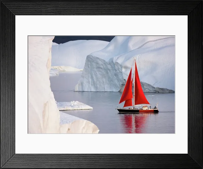 Framed Print : Ilulissat icefjord, Ilulissat, Greenland Framed Print : Ilulissat icefjord, Ilulissat, Greenland