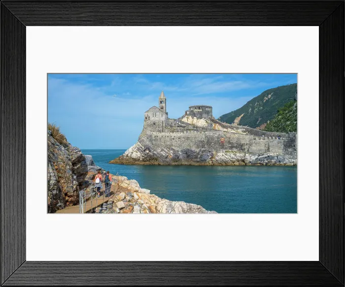 Framed Print : Europe, Italy, Liguria. Portovenere. Hiking on Palmaria Island Framed Print : Europe, Italy, Liguria. Portovenere. Hiking on Palmaria Island