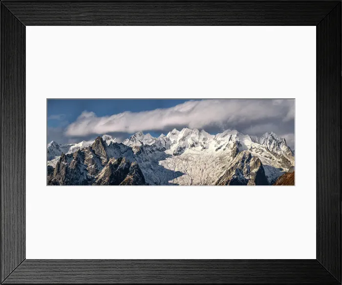 Framed Print : Badile, Cengalo, Cima di Zocca snowy peaks and Valmasino, Alpe Granda, Rhaetian Alps, Lombardy, Italy Framed Print : Badile, Cengalo, Cima di Zocca snowy peaks and Valmasino, Alpe Granda, Rhaetian Alps, Lombardy, Italy
