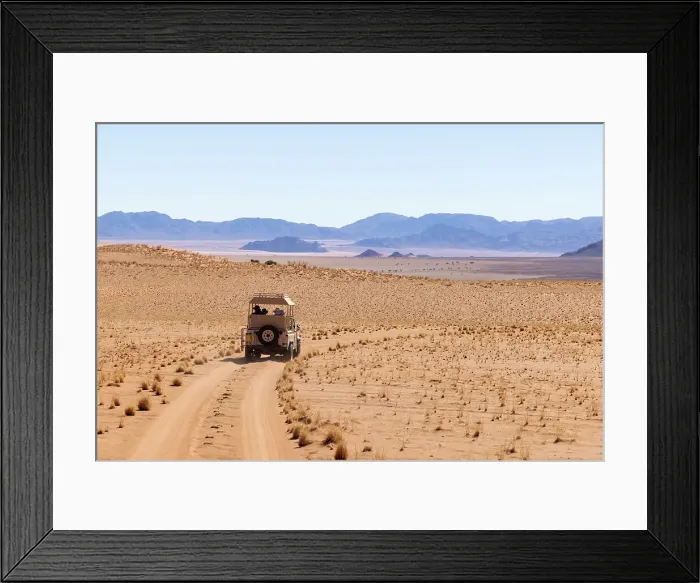 Framed Print : Tourists on safari, Wolwedans, NamibRand Nature Reserve, Namibia, Africa Framed Print : Tourists on safari, Wolwedans, NamibRand Nature Reserve, Namibia, Africa
