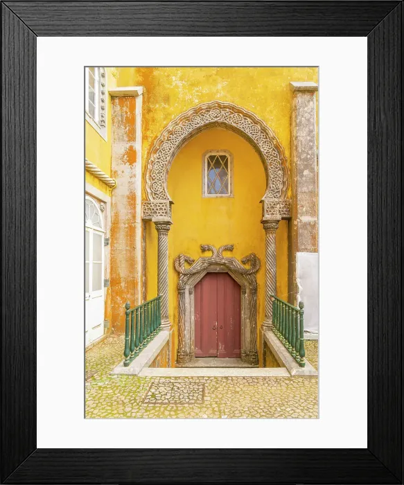 Framed Print : National Palace of Pena, Sintra, Portugal, Europe Framed Print : National Palace of Pena, Sintra, Portugal, Europe