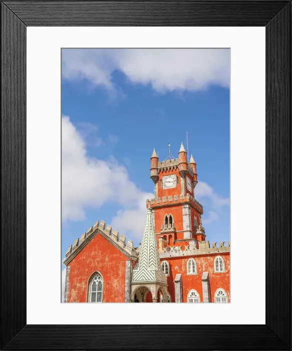 Framed Print : National Palace of Pena, Sintra, Portugal, Europe Framed Print : National Palace of Pena, Sintra, Portugal, Europe