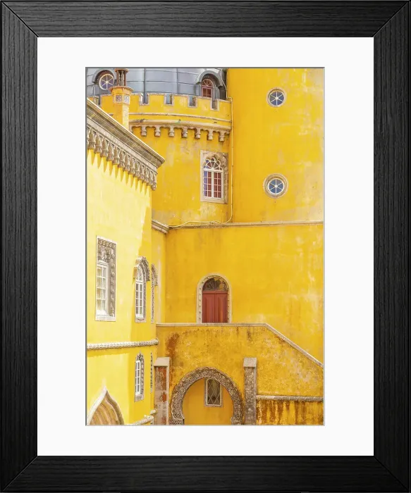 Framed Print : National Palace of Pena, Sintra, Portugal, Europe Framed Print : National Palace of Pena, Sintra, Portugal, Europe