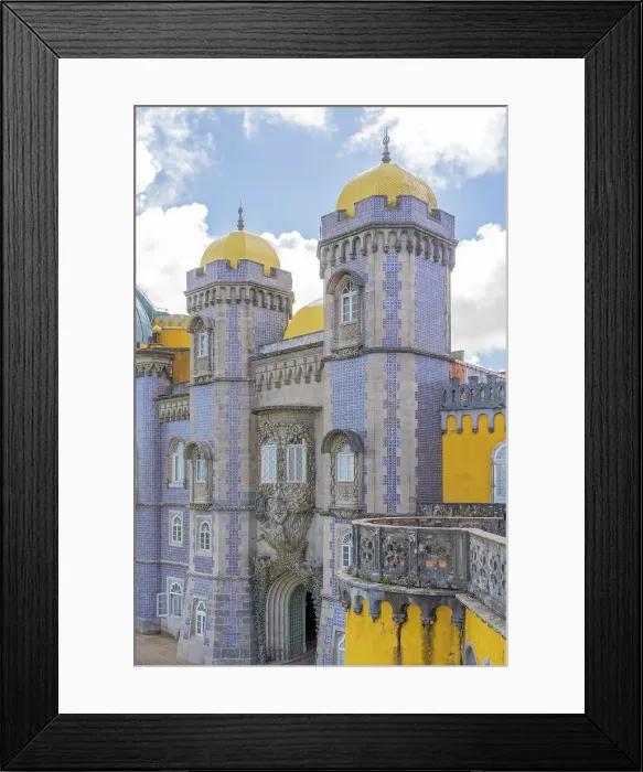 Framed Print : National Palace of Pena, Sintra, Portugal, Europe Framed Print : National Palace of Pena, Sintra, Portugal, Europe