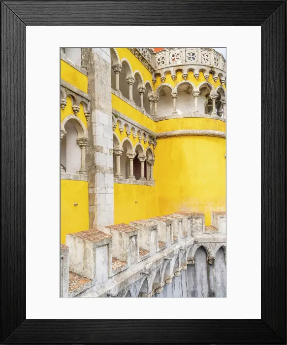 Framed Print : National Palace of Pena, Sintra, Portugal, Europe Framed Print : National Palace of Pena, Sintra, Portugal, Europe