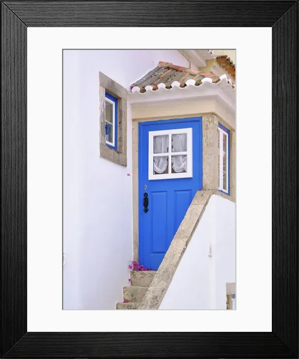 Framed Print : Old town of Ericeira, Portugal Framed Print : Old town of Ericeira, Portugal