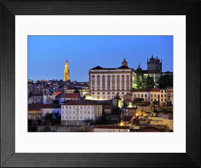 Framed Print : Clerigos Tower at Oporto, Portugal Framed Print : Clerigos Tower at Oporto, Portugal