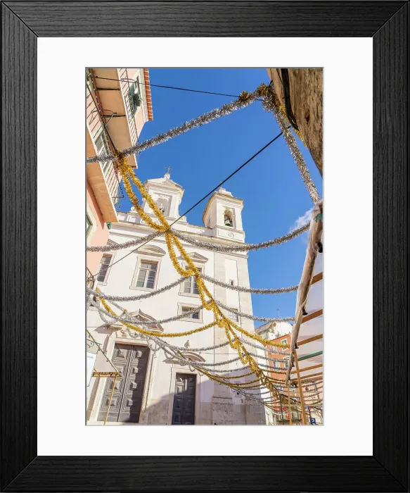 Framed Print : Church Sao Miguel, Alfama, Lisbon, Portugal, Europe Framed Print : Church Sao Miguel, Alfama, Lisbon, Portugal, Europe