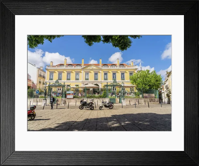 Framed Print : A colourful restaurant in Bairro Alto, Lisbon, Portugal, Europe Framed Print : A colourful restaurant in Bairro Alto, Lisbon, Portugal, Europe
