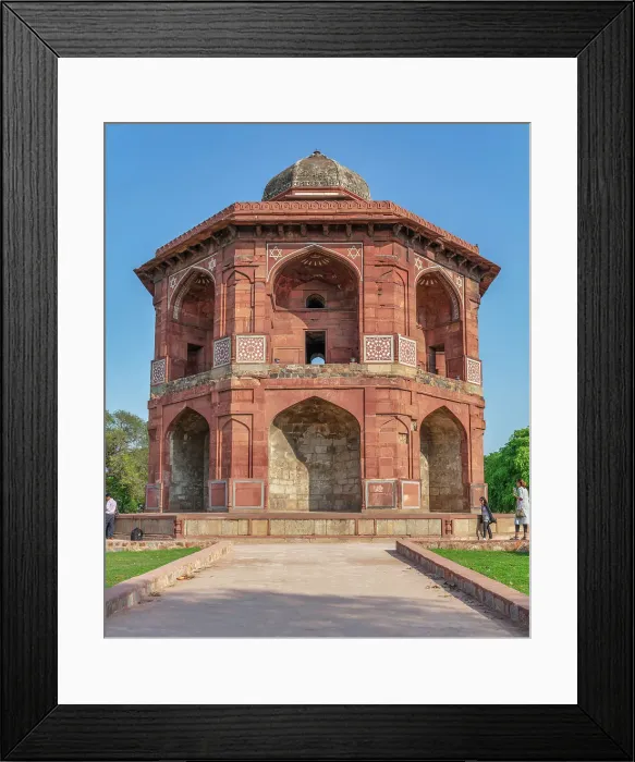Framed Print : Humayun's private library, Sher Mandal, 1540s, Purana Qila, Old Fort, New Delhi, India Framed Print : Humayun's private library, Sher Mandal, 1540s, Purana Qila, Old Fort, New Delhi, India