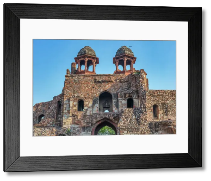 Framed Print : Humayun Gate, Purana Qila, Old Fort, New Delhi, India Framed Print : Humayun Gate, Purana Qila, Old Fort, New Delhi, India