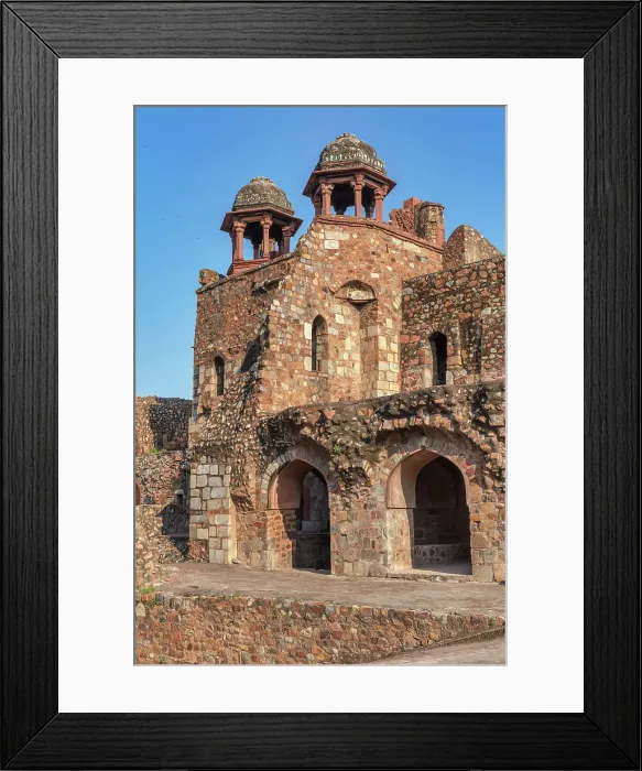Framed Print : Humayun Gate, Purana Qila, Old Fort, New Delhi, India Framed Print : Humayun Gate, Purana Qila, Old Fort, New Delhi, India