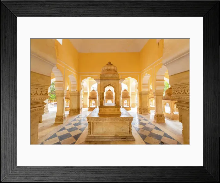 Framed Print : Gatore Ki Chhatriyan, Jaipur, Rajasthan, India Framed Print : Gatore Ki Chhatriyan, Jaipur, Rajasthan, India