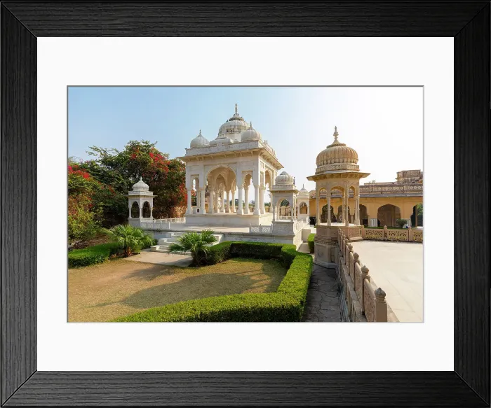 Framed Print : Gatore Ki Chhatriyan, Jaipur, Rajasthan, India Framed Print : Gatore Ki Chhatriyan, Jaipur, Rajasthan, India